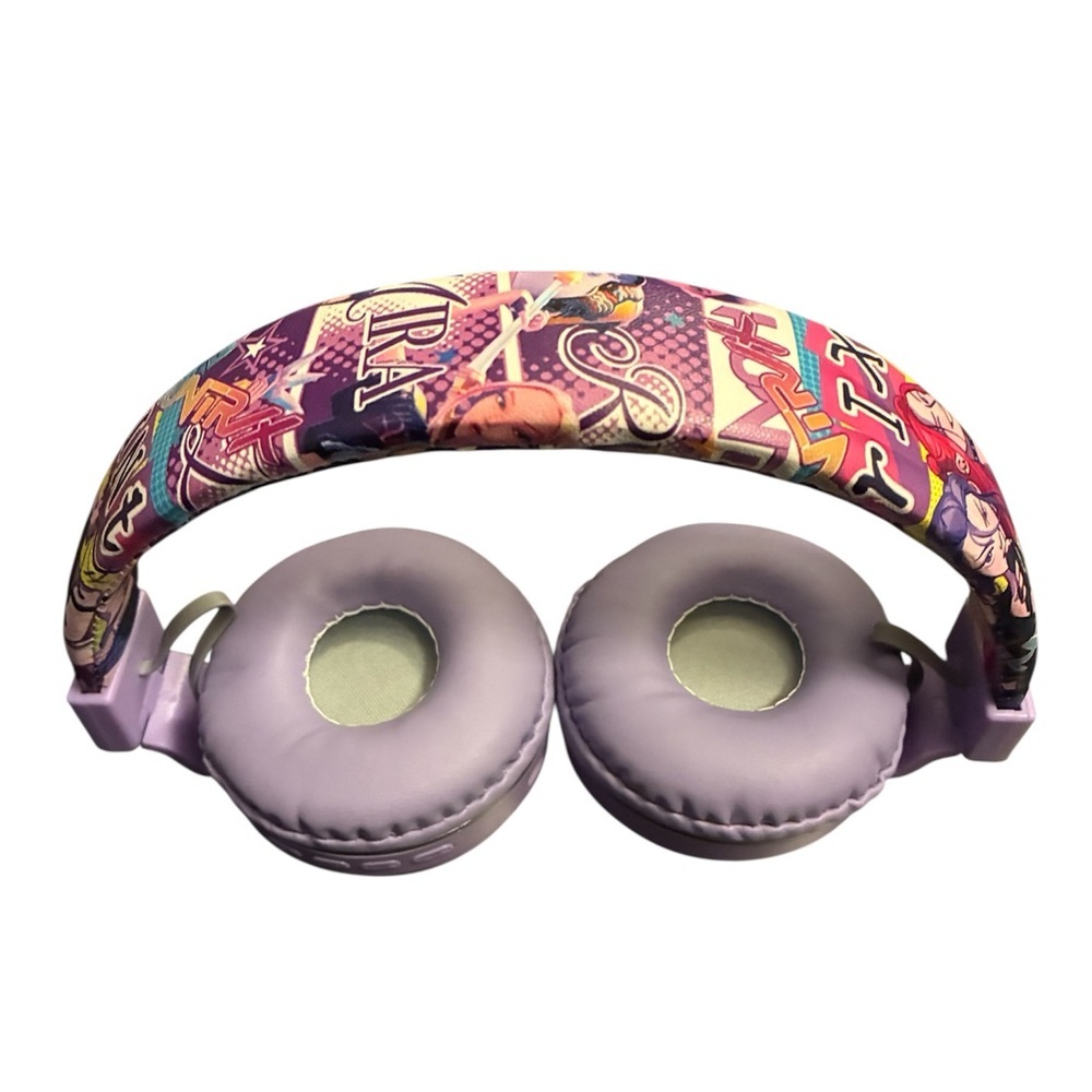 K-pop Wireless Headphones - Purple - Picture 4 of 7